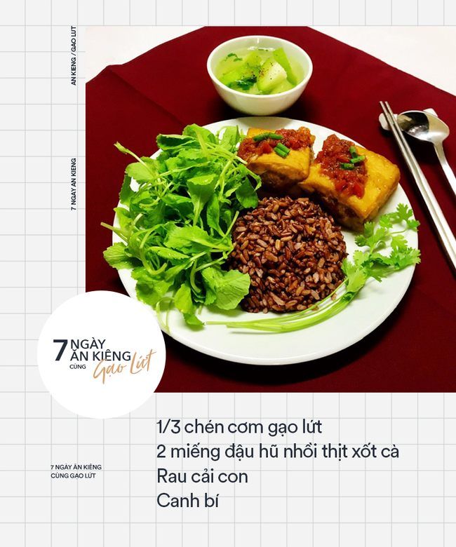 7 ngày ăn kiêng giảm cân với 7 thực đơn gạo lứt ngon - sạch - lành mạnh - Ảnh 3.