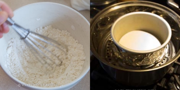 Không cần lò nướng với 4 nguyên liệu bạn có thể làm bánh bông lan lá dứa bất bại - Ảnh 3.
