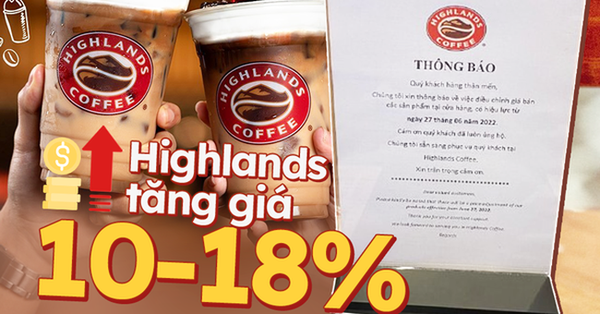 Cách làm đồ uống- Lạm phát đã đến cốc cà phê của người tiêu dùng: Highlands Coffee vừa tăng giá đồ uống 6.000-10.000 đồng, có món tăng tới 18%